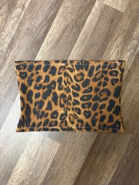 Handmade Leopard Print tube top